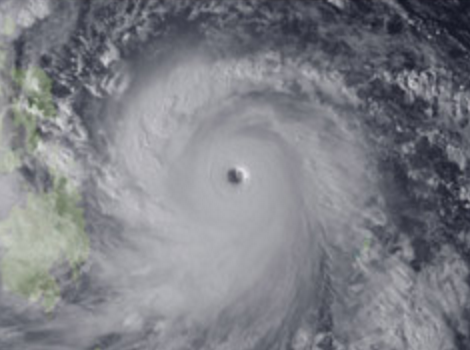 沖縄の台風が多いピーク時期は何月？過去直撃の最大のヘクトパスカルは？